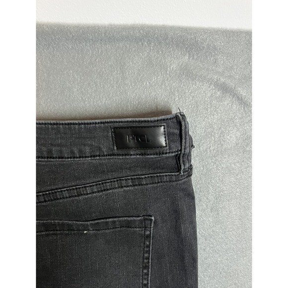 PTCL ETHIKAL BRAND Women's Black Studded Flare Jeans Size 31 Stretch Denim - Picture 12 of 12